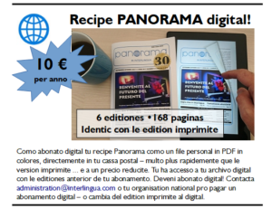 Panorama digital - eine Zeitschrift in Interlingua über aktuelle Themen